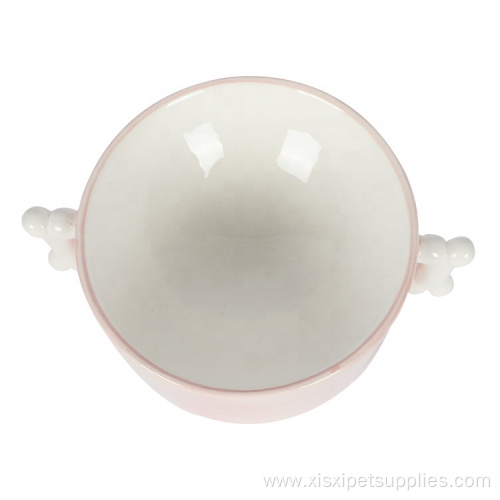 Easy to Clean Leak-proof Ceramic Pet Food Bowl